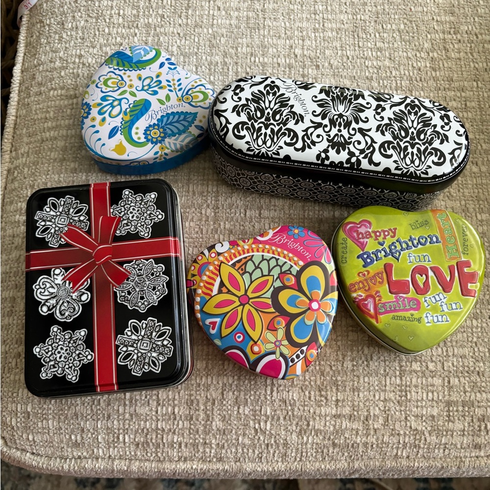 5 Brighton tins